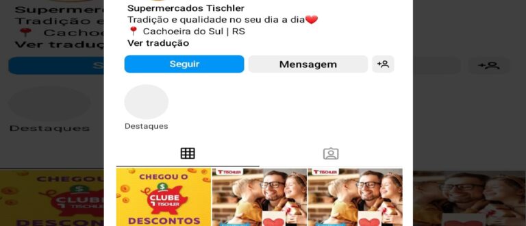 Tischler alerta sobre golpe que usa seu nome com perfil falso