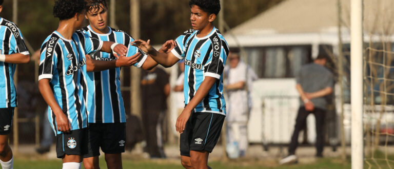 Grêmio faz novas goleadas na disputa do Campeonato Sul-Brasileiro Sub-15 e Sub-14