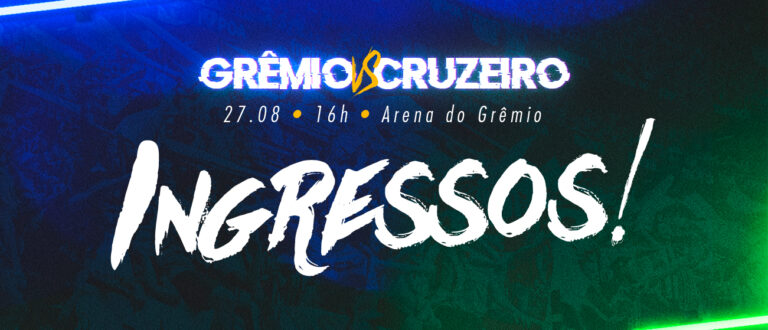 Ingressos Grêmio x Cruzeiro