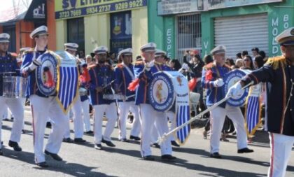 Banda Gonçalvense nos seus 58 anos homenageia Cachoeira