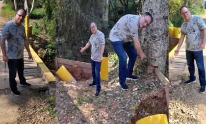 Alerta: ponte sobre Arroio do Amorim gera receio na comunidade