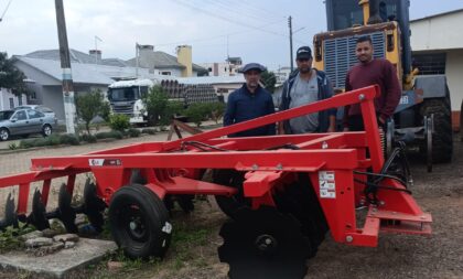 Patrulha Agrícola: Novo Cabrais recebe maquinário