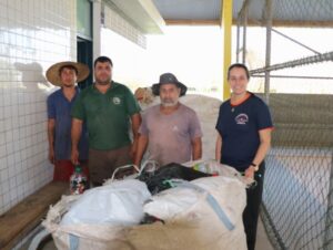 Cerro Branco: projeto da Augusto Schultz arrecada mais de 1 tonelada de materiais recicláveis