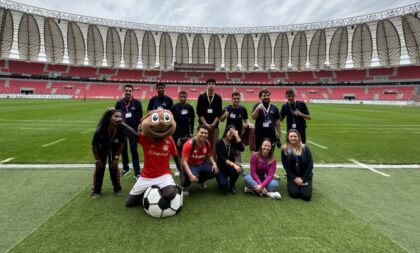 Inter recebe visita de jovens do Projeto Capacitar do Pão dos Pobres