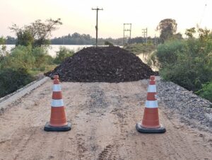 Secretaria do Interior bloqueia acesso para a Estrada do São Lourenço