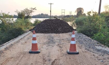 Secretaria do Interior bloqueia acesso para a Estrada do São Lourenço