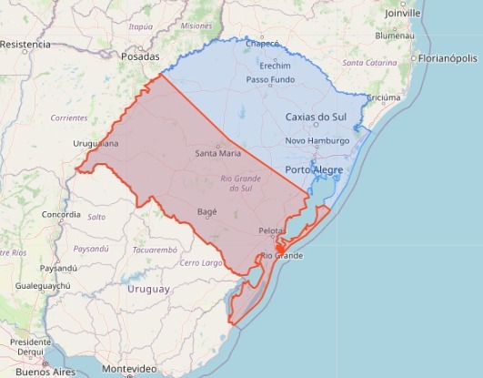 Alerta da Defesa Civil / Crédito: Divulgação