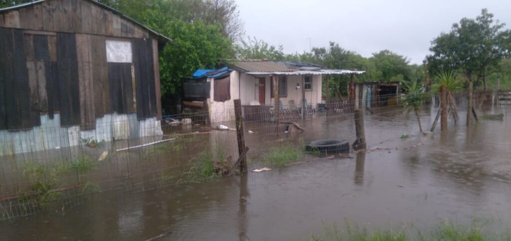 Chuva castiga Piquiri / Crédito: OC/Reprodução