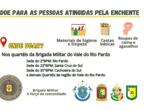 Brigada abre campanha para os vales do Rio Pardo e Taquari