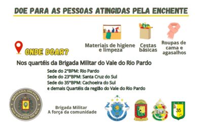 Brigada abre campanha para os vales do Rio Pardo e Taquari