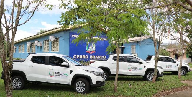 Prefeitura de Cerro Branco renova sua frota