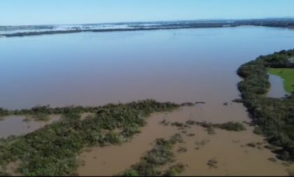 Rio Jacuí supera nova marca e enchente já é a 3ª maior da história