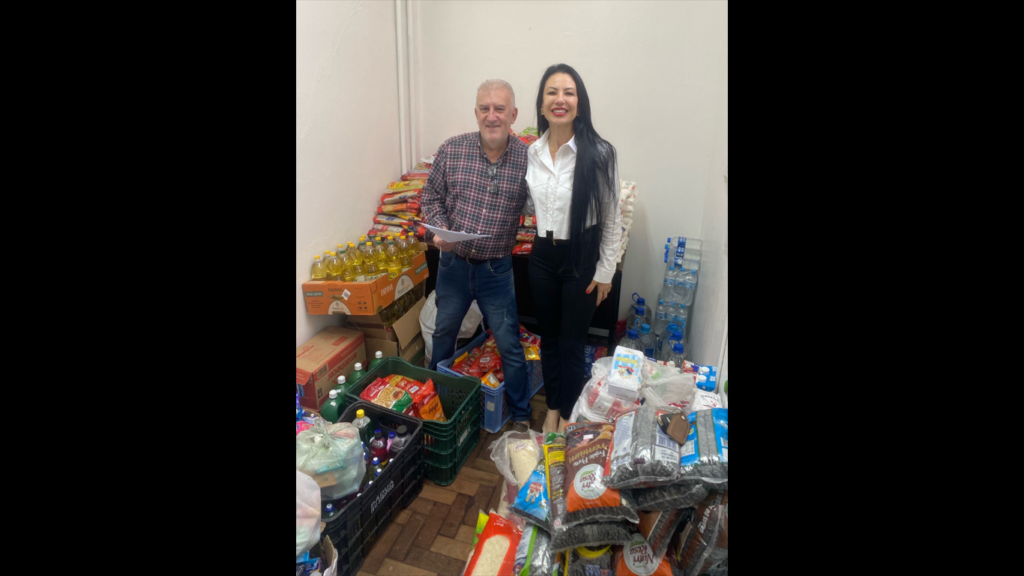 Alimentos arrecadados no desfile solidário em homenagem ao Dia do Gaúcho serão entregues às famílias atingidas pela enchente em Cachoeira / Foto: Divulgação