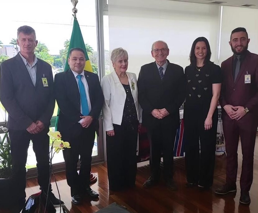 Grupo de Cachoeira do Sul debateu pauta em Brasília / Crédito: Ass. Com.