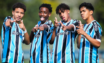 Grêmio avança de fase com goleadas no Sul-Brasileiro Sub-14 e Sub-15