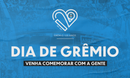 Grêmio celebra 120 anos de história na festa Dia de Grêmio