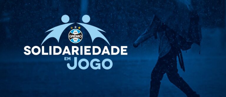 Grêmio recebe doações para pessoas atingidas pelas fortes chuvas no RS
