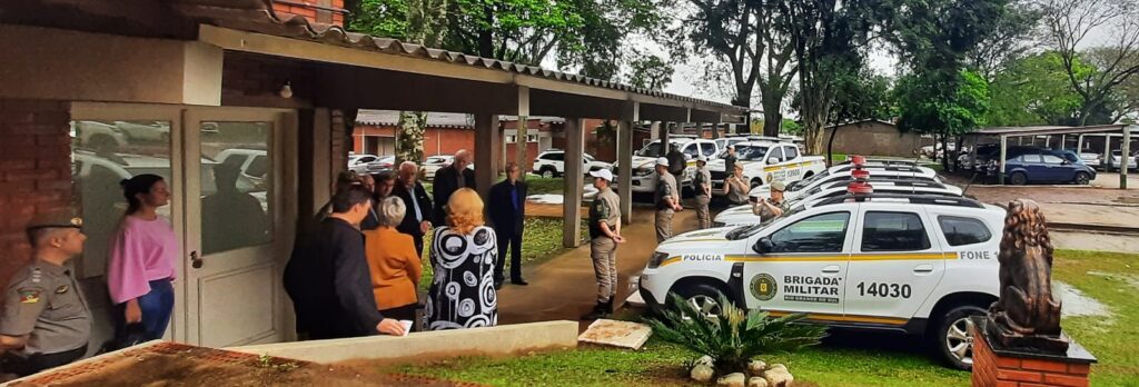 Entrega de viaturas representa reforço na segurança e no policiamento ostensivo de Cachoeira do Sul / Fotos: Divulgação