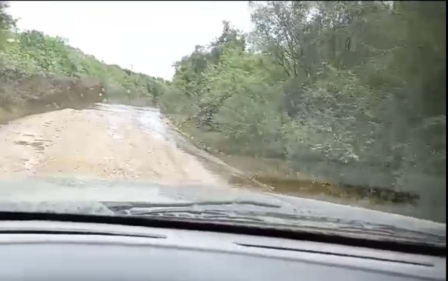 Estrada da Porteira Sete: ponte sobre o Arroio São Nicolau começou a dar passagem para veículos / Foto e vídeo: Pinto Kochenborger/Divulgação