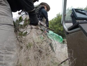 Polícia Ambiental combate pesca ilegal no Rio Jacuí