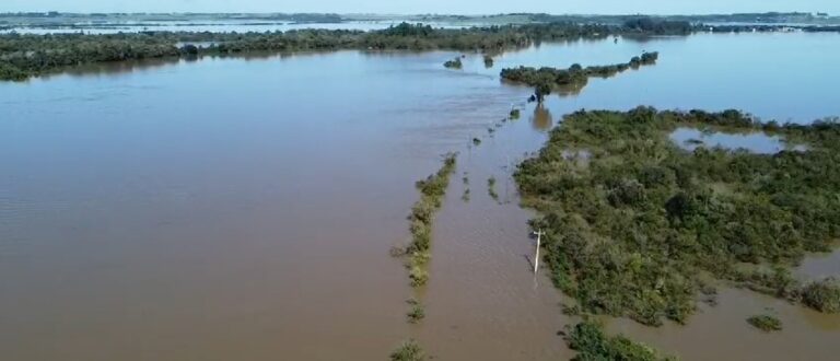 Cheia do Rio Jacuí já é a 4ª maior da história de Cachoeira