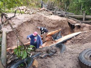 Cheia do Rio Jacuí já fez 33 pessoas deixarem suas residências em Cachoeira do Sul