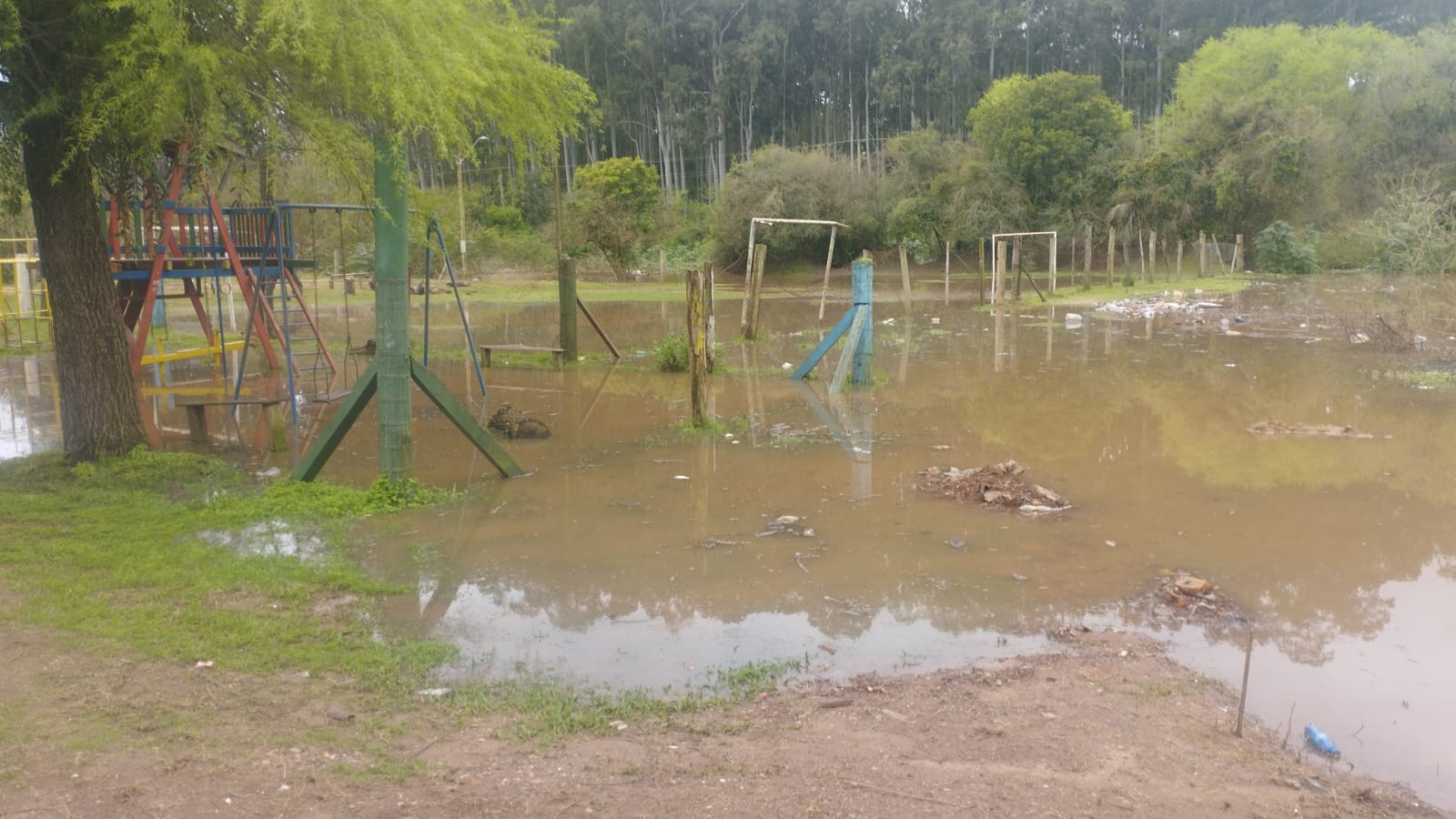 Cheia do Rio Jacuí / Crédito: Defesa Civil