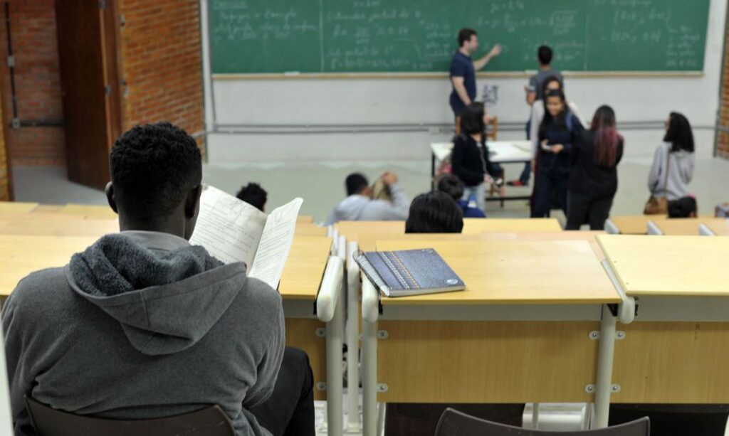 Sala de aula / Crédito: EBC