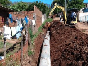 Rua São Bartolomeu recebe pavimentação