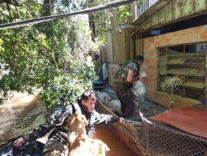 Cheia do Jacuí: nível começa a baixar