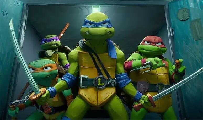 As Tartarugas Ninja ( Teenage Mutant Ninja Turtles no original,  frequentemente abre…