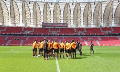 Domingo de trabalho no Beira-Rio