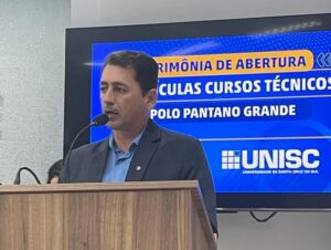 UNISC abre inscrições para cursos técnicos em Pantano Grande