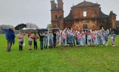 Grupo de Cerro Branco realiza viagem de estudos históricos nas Missões