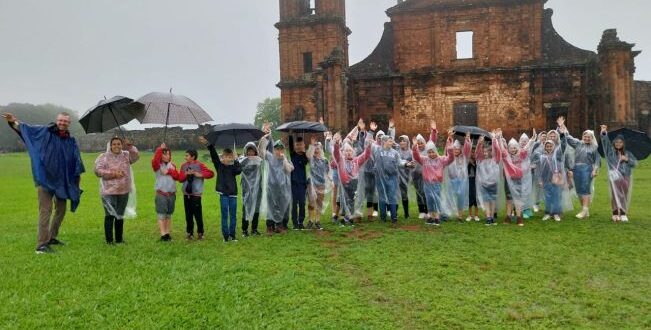 Grupo de Cerro Branco realiza viagem de estudos históricos nas Missões