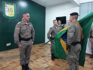 Brigada Militar de Cachoeira do Sul realiza ato de passagem de Comando