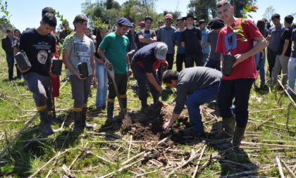 Inicia revitalização de nascentes em colégio técnico de Encruzilhada do Sul