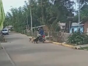 FLAGRANTE: Cuidado, motoqueiro! Moradores do Cristo Rei pedem ajuda