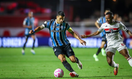 Grêmio perde mais uma: 3 a 0 para São Paulo