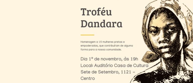 COMPPPIR homenageará 15 mulheres com o Troféu Dandara