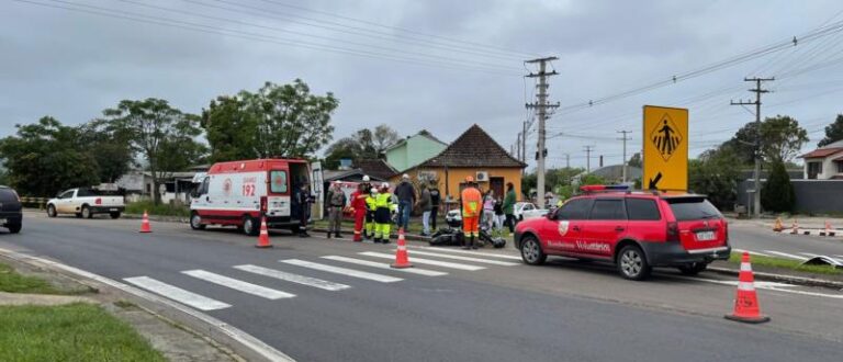 Motorista foge após acidente na RSC-287, mas perde a placa