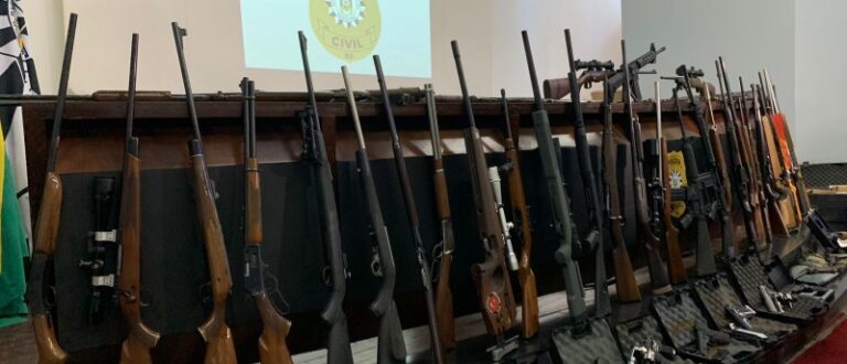 Polícia Civil terá delegacia contra tráfico de armas