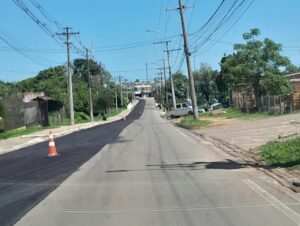 Dnit recupera trecho urbano da BR-153 em Cachoeira