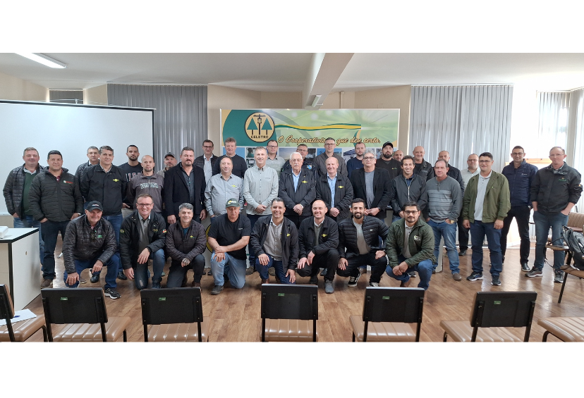 Representantes de todas as cooperativas participantes reuniram-se recentemente na CELETRO, em Cachoeira do Sul / Foto: CELETRO/Divulgação