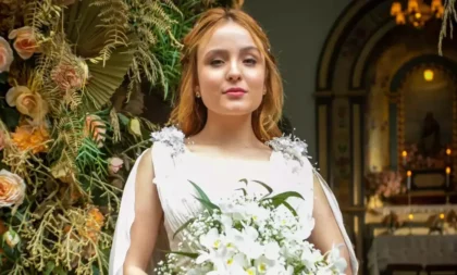 Vestido de casamento de Larissa Manoela é um espetáculo!