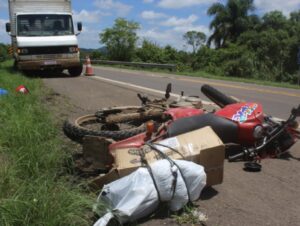 Acidente mata motociclista na RSC-287, em Candelária