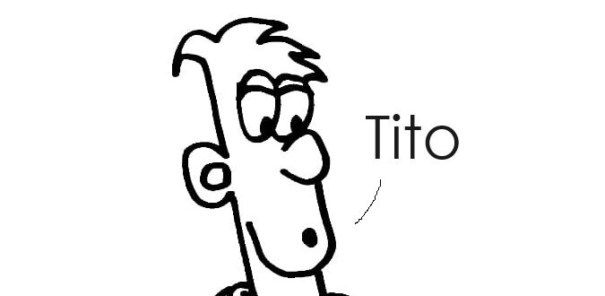 Tito… indo dormir