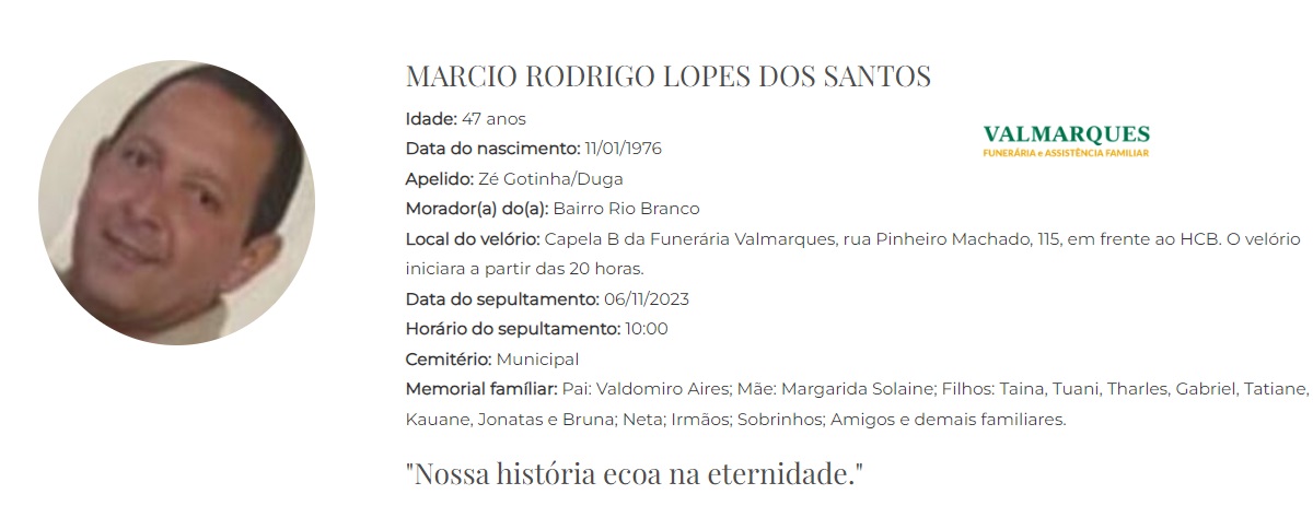 MARCIO RODRIGO LOPES DOS SANTOS