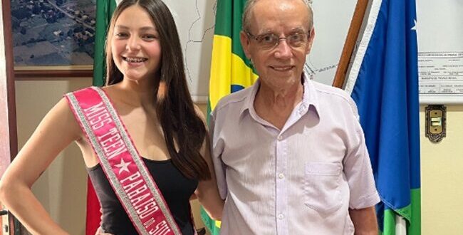Rauany representa Paraíso do Sul no Miss Teen 2023