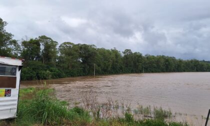 Rio Jacuí tem a maior cheia, mas dá sinais de redução de nível